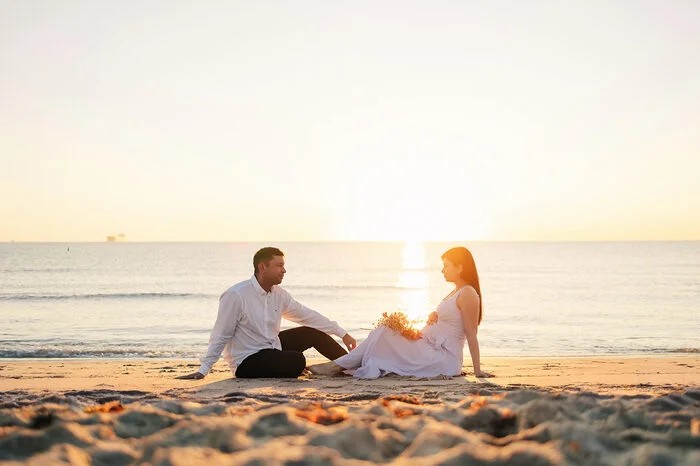 Pregnancy at Beach, Fort Lauderdale — Event photography