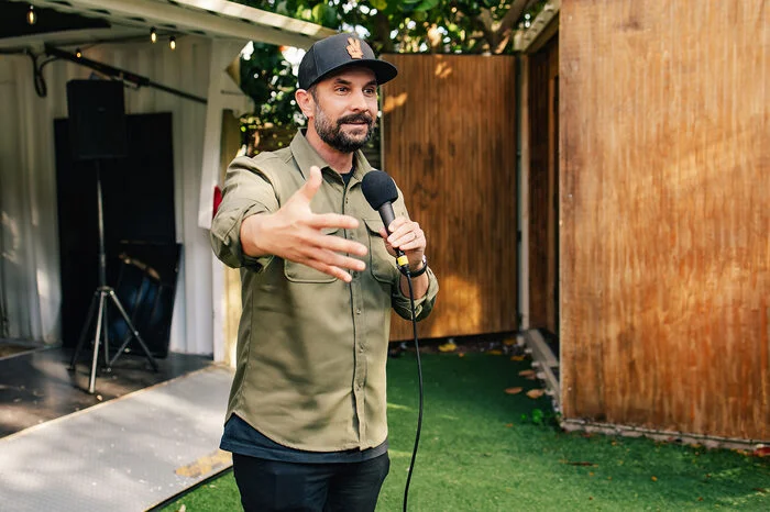 Breakfast with Pace Morby at Emily's Garden, Fort Lauderdale — Event photography