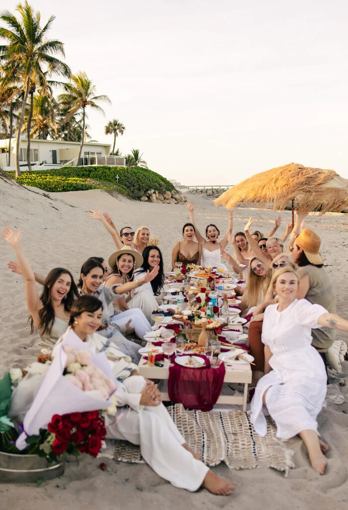 Olena's Birthday Picnic at Beach, Deerfield Beach — Birthday photography