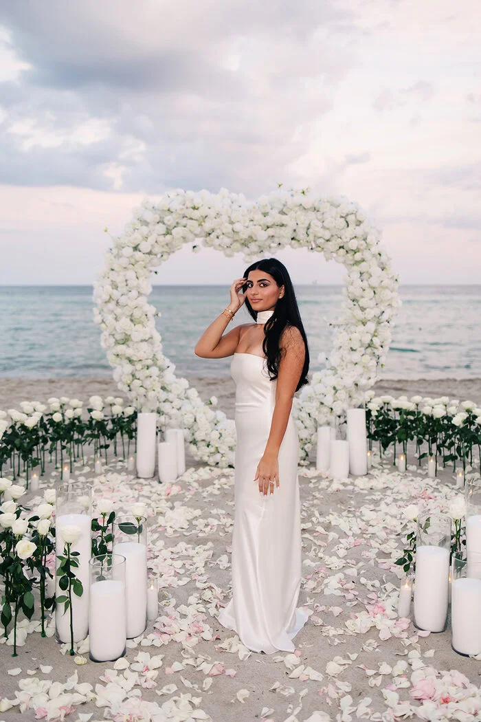 Proposal at Beach, Hallandale Beach — Proposal photography