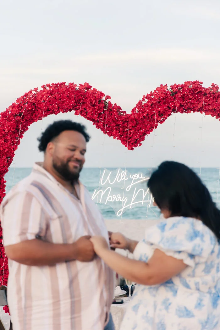 Proposal at Beach, Miami Beach — Proposal photography
