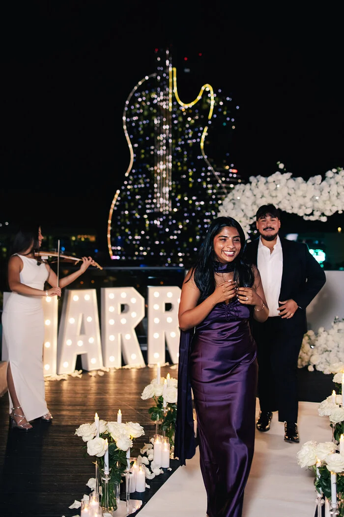 Proposal at G7 Rooftop, Hollywood — Proposal photography