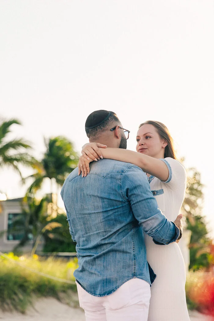 Proposal at Beach, Fort Lauderdale — Proposal photography