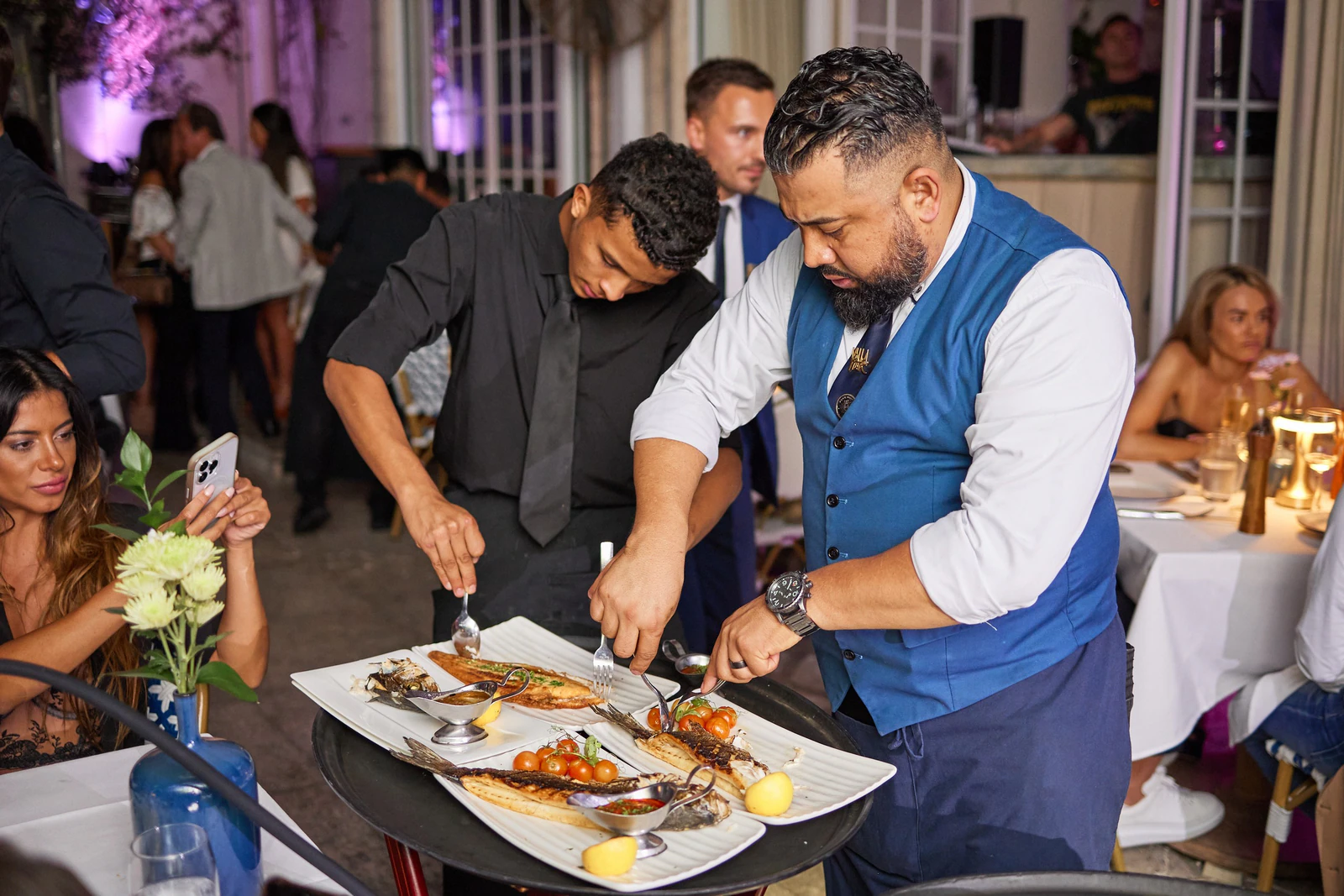 Restaurant Chronicle at Villa Azur, Miami Beach — Event photography by IMAGE MIAMI — photo 148 of 162