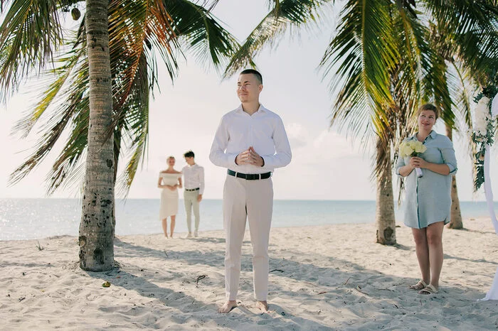 Wedding Day at Crandon Park, Key Biscayne — Event photography